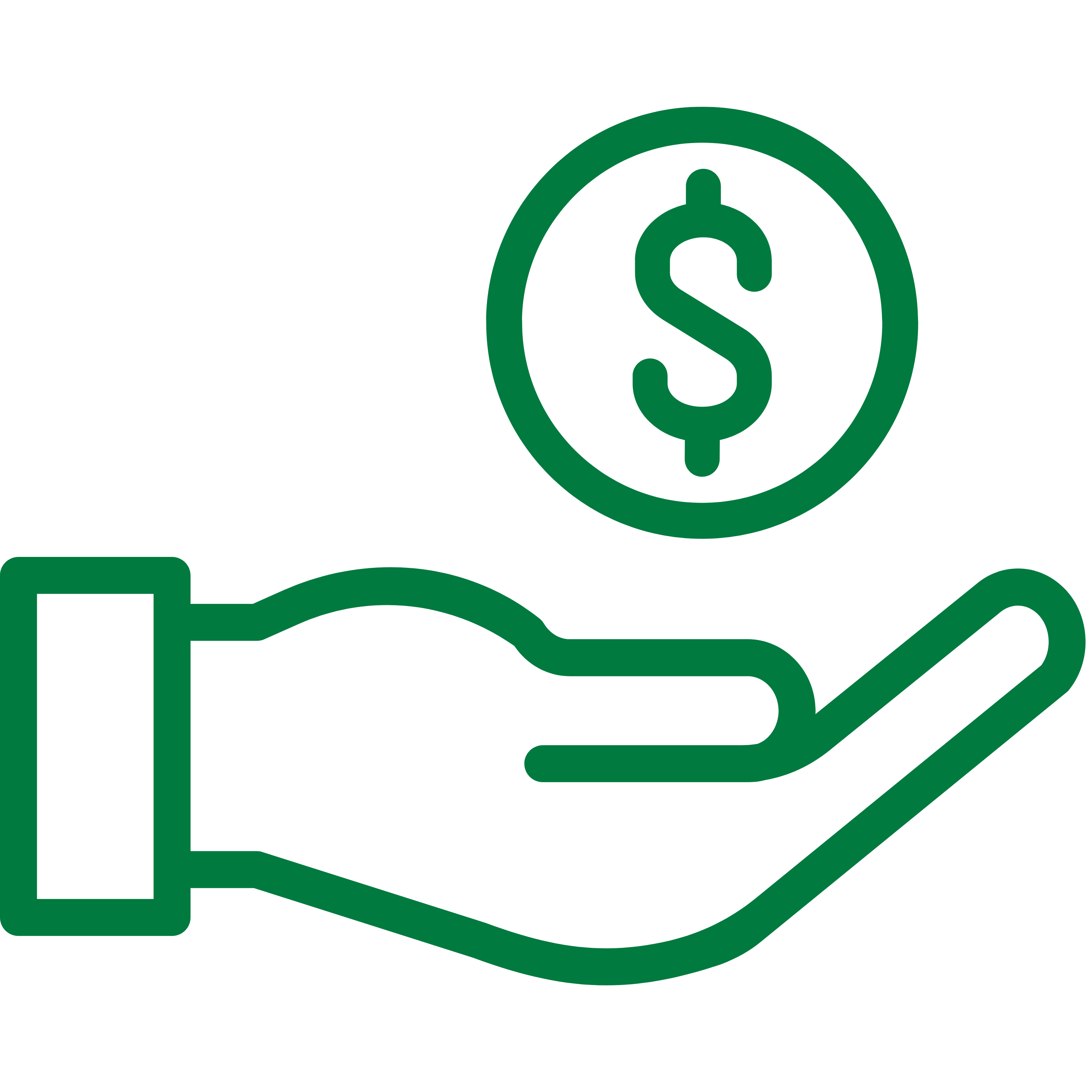 Icono de una mano sosteniendo una moneda con el símbolo de dólar, representando oportunidades financieras.